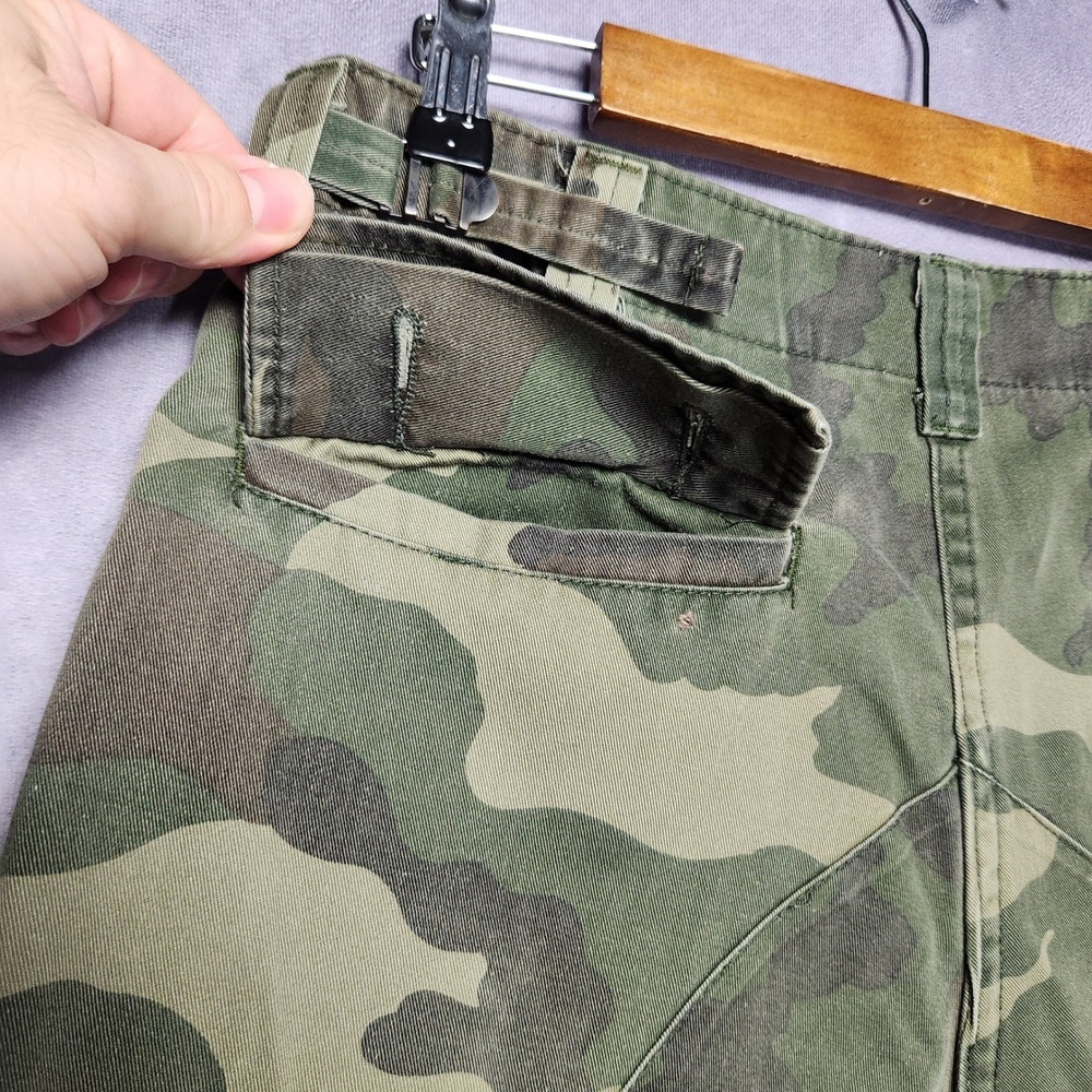 Winchester Mens Camo Cargo Pants 34 Woodland Tactical Hunting Button Fly - Picture 8 of 16